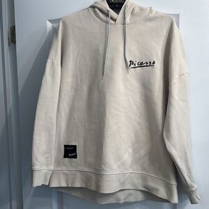 Picasso hoodie/Sweatshirt with graphic design on back ptp 22”